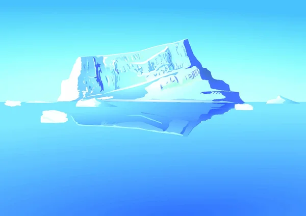 Iceberg Mar — Vector de stock