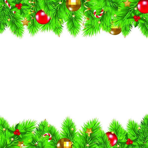 Pared Navidad Retro Con Malla Gradiente Ilustración Vectorial — Vector de stock