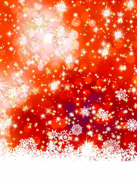 Многоцветный Абстрактный Рождественский Фон Снежинкой Включен Векторный Файл Eps — стоковый вектор