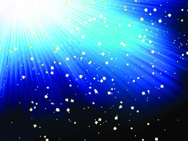 蓝带背景的星星 包括Eps 10矢量文件 — 图库矢量图片