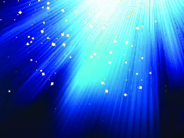 Étoiles Sur Fond Rayé Bleu Fichier Vectoriel Eps Inclus — Image vectorielle