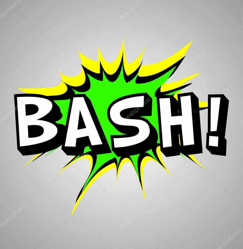 bash #hashtag