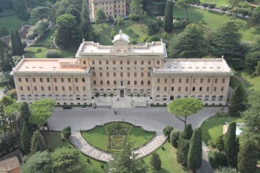 Aziz Peter 'ın Vatikan Kubbesi' nin manzarası.