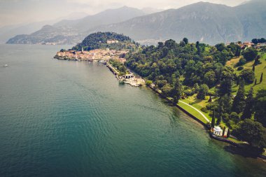 Bellagio - Como Gölü - Hava Görünümü