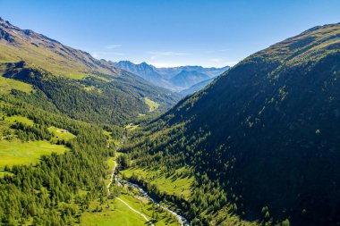 Bormio - Val Viola Bormina (BT) - havadan görünümü
