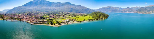 Colico Jezioro Como Przegląd Anteny — Zdjęcie stockowe