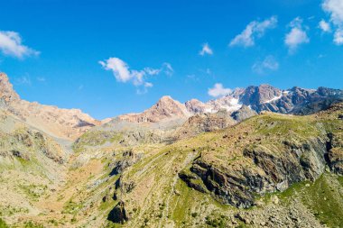 Valmalenco (It) - Rifugio Bosio mt 'den havadan genel bakış. 2086