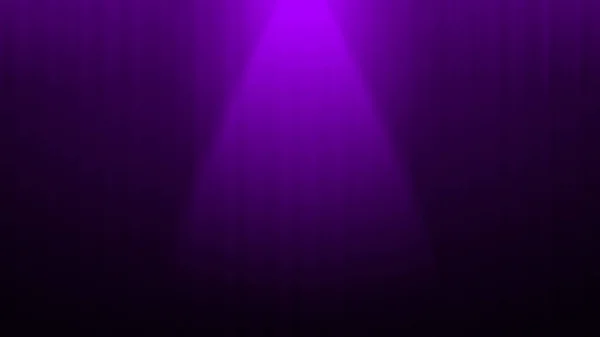 Pusta fioletowa scena z czerwoną zasłoną i reflektorami. Przedstawienie, występ, koncert, tło dla transparentu, ulotki i okładki. Ilustracja. — Zdjęcie stockowe