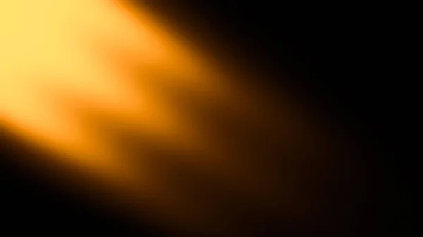 Sun rays light isolated on black background. Blur spotlight texture overlays. Stock illustration. — ストック写真