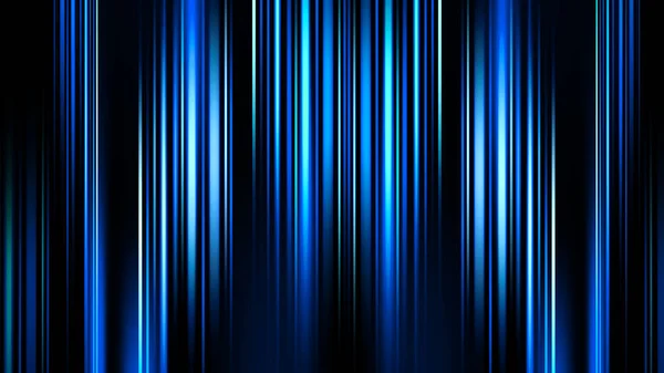 Świecące jasnoniebieskie paski w ruchu na tle. Pionowe promienie światła.. Abstrakcyjne cyfrowe tło z elementami linii. — Zdjęcie stockowe