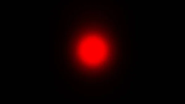 Sun red rays light isolated on black background. Blur spotlight texture overlays. Stock illustration. — ストック写真