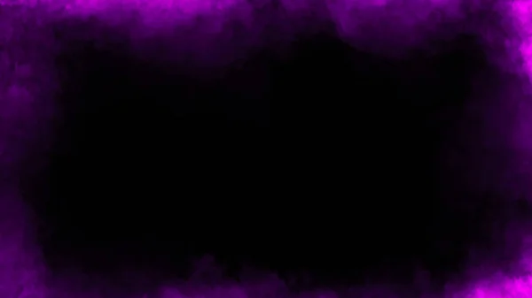 Эффект туманной текстуры дымовой рамки для пленки, текста или пространства. Фиолетовая текстура границы . — стоковое фото