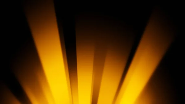 Raggi Solari Luce Isolata Sfondo Nero Spazio Copia Sfocatura Sovrapposizioni — Foto Stock