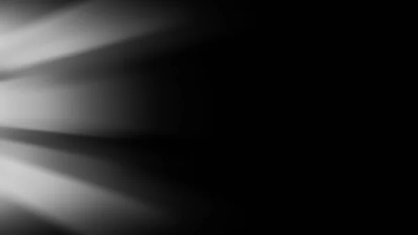 Sun rays light isolated on black background for copy space. Blur spotlight texture overlays. Stock illustration.