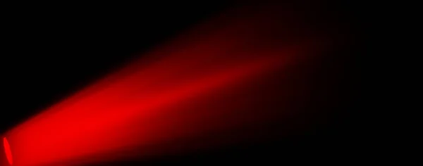 Rode Projector Spotlight Stage Geïsoleerd Zwarte Achtergrond Prijsuitreiking Het Stadion — Stockfoto