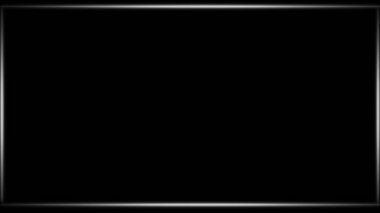 Neon cam pankart. Elektrikli parlak efekt. Parlak ışık sınırı. Kulüp, el ilanı veya şablon için çerçeve.