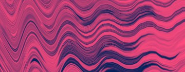 Panorama sıvı mermer dalga arka planı. Afiş, el ilanı, kapak ve poster sanatı için sıvı renkli dalga dokusu. Stok illüstrasyonu.