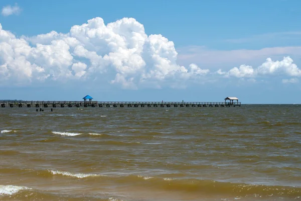 Een Architectonische Structuur Gebouwd Oceaan Mississippi — Stockfoto