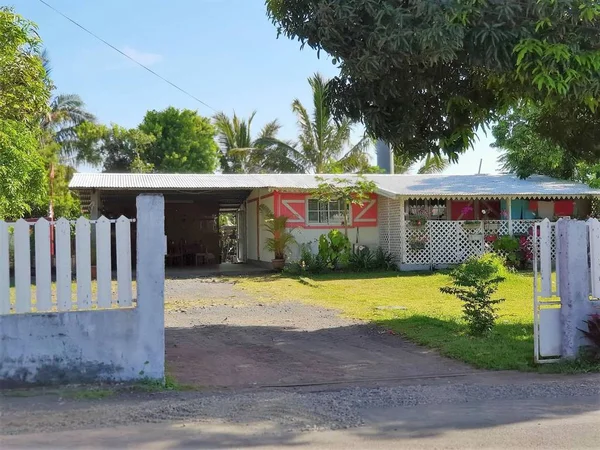 Diferentes Tipos Arquitecturas Muy Coloridas Eastern Reunion Island Fotos De Stock