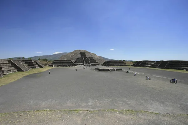 Teotihuacan, is today the most famous city in pre-Columbian Nort — Stock Photo, Image