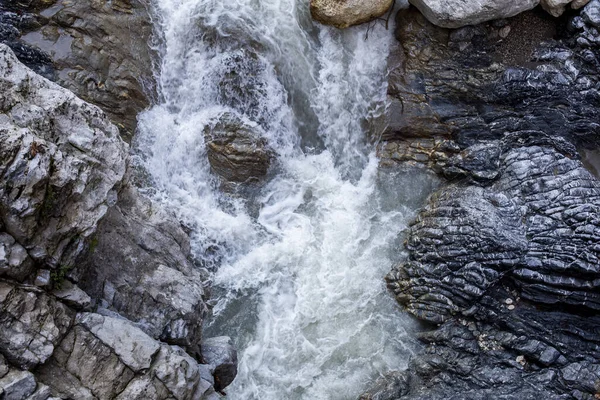 Río Que Fluye Través Las Grandes Rocas Antalia Turquía — Foto de Stock