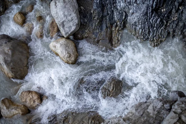Der Fluss Der Durch Die Großen Felsen Antalya Fließt — Stockfoto