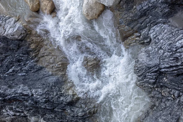 River Flows Big Rocks Antalya Turkey — Stock Photo, Image