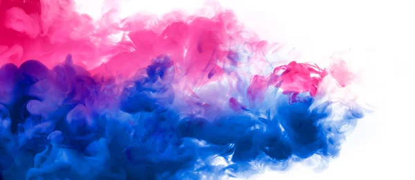 Banner Fundo Abstrato Com Tons Coloridos Rosa Roxo Azul Tinta — Fotografia de Stock