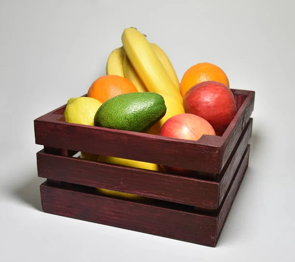 Frutas Mesa — Fotografia de Stock