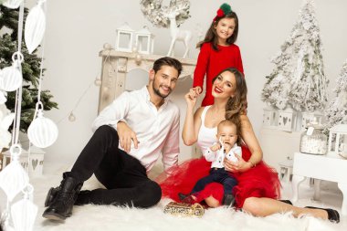 Noel sahne güzel Familly 