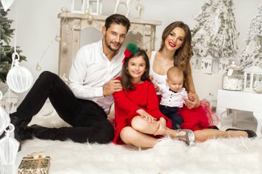 Noel sahne güzel Familly 