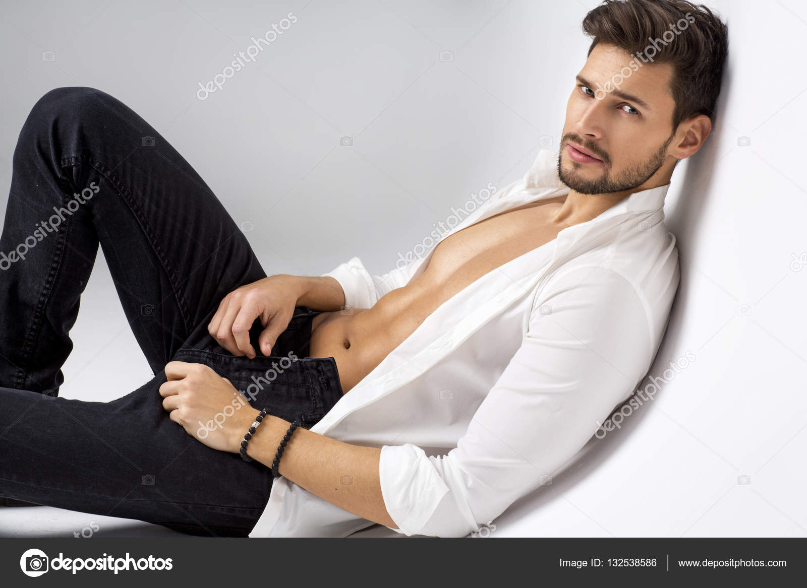 Sexy Model Posing Stock Photo By Kiuikson 132538586
