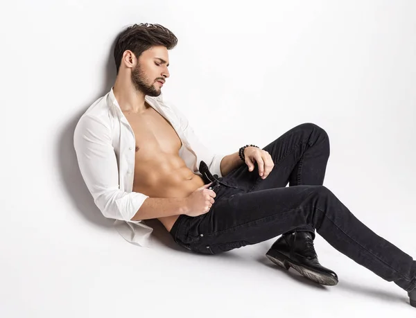 Sexy Man Modell — Stockfoto