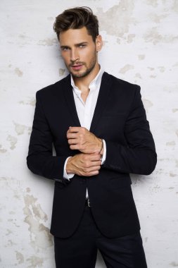 seksi bir adam portresi 