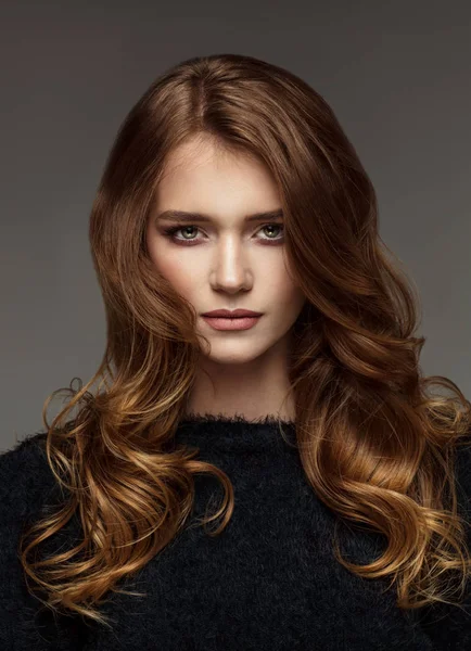 Beauty portrait of female face — Stock Photo, Image