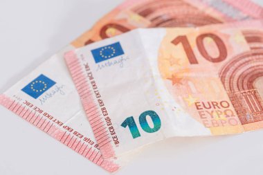 para euro sikke ve banknot