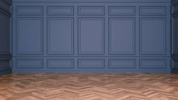 Modern tasarım. Fotokopi alanı olan boş karanlık oda. Dekoratif arkaplan