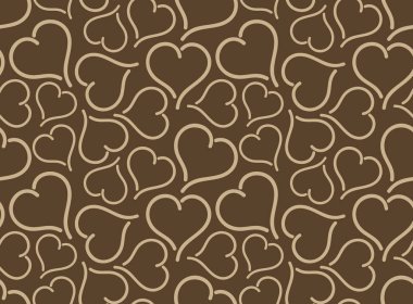 Kalpleri olan kusursuz bir arkaplan. 