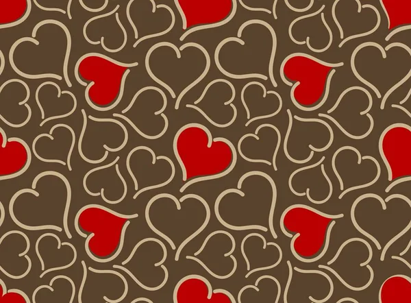 Kalpleri olan kusursuz bir arkaplan.