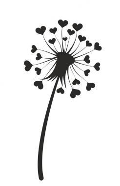 karahindiba yürekleri.