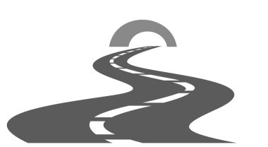 Karayolu tüneli ile. 