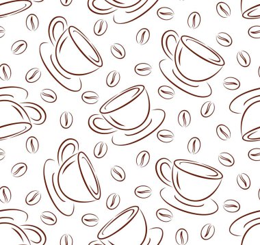 kahve ile arka plan. 