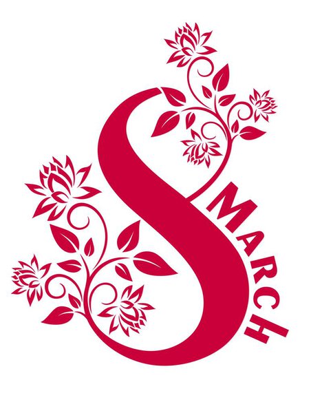 A greeting card by March 8.