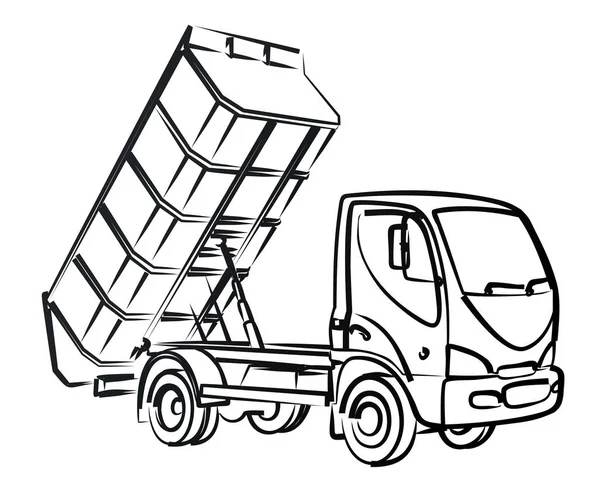 Free Free Dump Truck Outline Svg 81 SVG PNG EPS DXF File