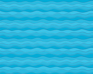 Mavi denizli kusursuz soyut arkaplan.