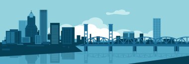 Portland vektör manzarası