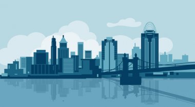 Cincinnati Ohio manzarası