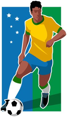 Futbolcu iş başında