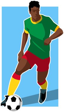 Futbolcu iş başında