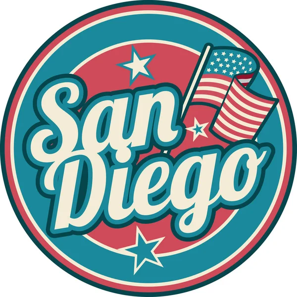 San Diego symbol — Stock vektor